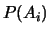 $P(A_i)$