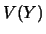 $V(Y)$