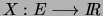 % latex2html id marker 4977
$X : E \longrightarrow \hbox{\it I\hskip -2pt R}$
